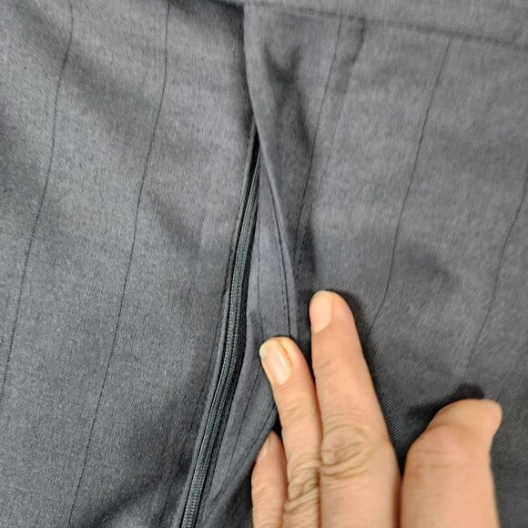 Gianelli Uomo 2 Piece Suit Mens 44L 36x30 Blue Double Breasted Jacket Pants Set - Picture 9 of 16